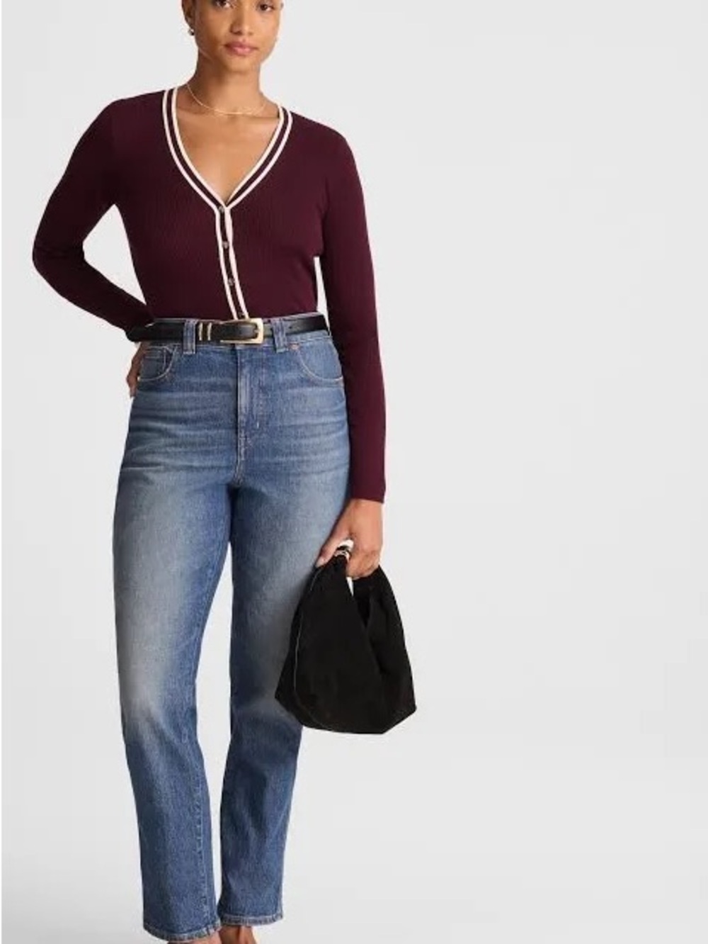 Madewell Curvy Perfect Vintage Cropped Jeans